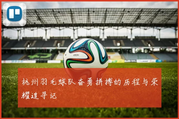 杭州羽毛球队奋勇拼搏的历程与荣耀追寻记