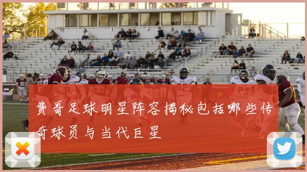 费哥足球明星阵容揭秘包括哪些传奇球员与当代巨星